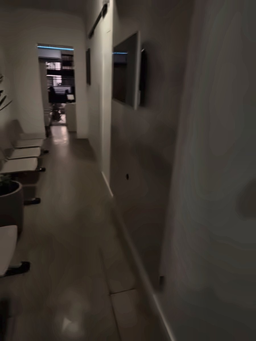 Corredor da clínica